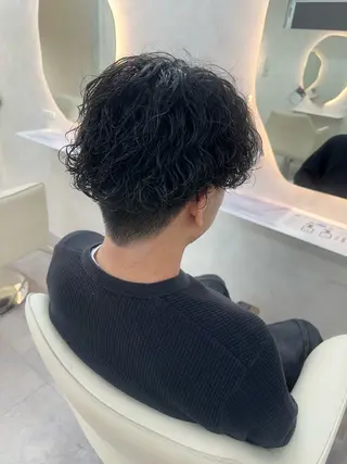 パーマ メンズ 🇺🇸大宮パーマ 波巻き/ツイスパのヘアスタイル