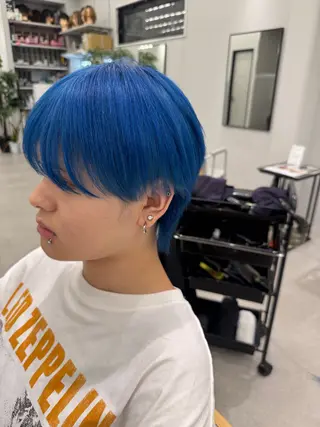 ミディアム カラー メンズ Joule 大分メンズのヘアスタイル