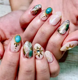 ネイル Lino+ ネイル&よもぎ蒸しのネイルデザイン