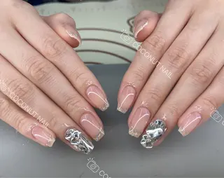 ネイル 神田 ココナッツのネイルデザイン