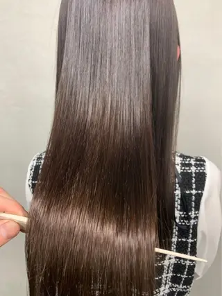 ロング カラー パーマ ヘアアレンジ メンズ キッズ ネイル マツエク・マツパ アイブロウ 🧃Kawakami kotomi🧃のヘアスタイル