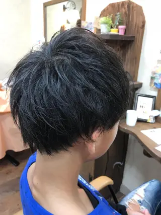 メンズ 飯盛 和樹のヘアスタイル
