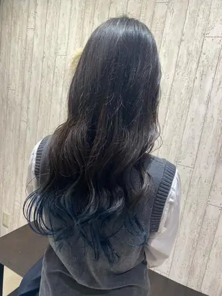 ロング カラー 🦋店長🦋 ほんさわ みずきのヘアスタイル