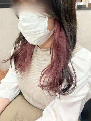 ロング カラー ＳＨＩ ＺＵのヘアスタイル