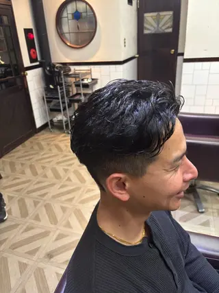 ショート メンズ HAREKE Meridish所属・柏木 彩夏 【パーマモデル募集】のヘアスタイル