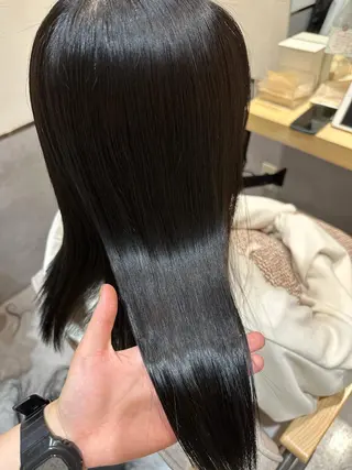 カラー やまぐち あやみのヘアスタイル