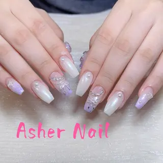 ネイル Asher-HIKA 🌞のネイルデザイン