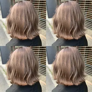 ミディアム ✨縮毛矯正✖︎顔周り レイヤー✨ナカムラのヘアスタイル