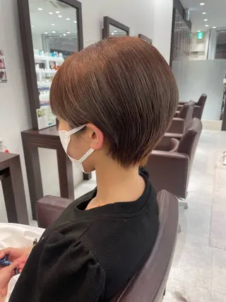 ショート カラー 【千葉駅南口歩1分】 MAKAのヘアスタイル