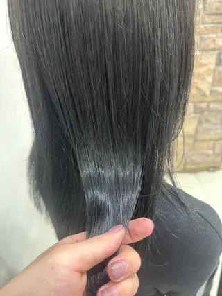 ミディアム カラー REM/荻窪 takeruのヘアスタイル