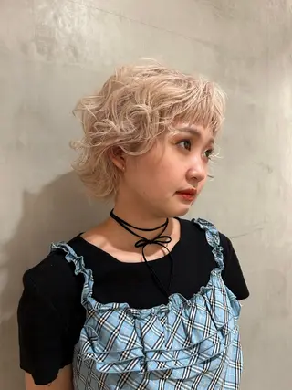 ショート カラー タナカ カナ🫧のヘアスタイル