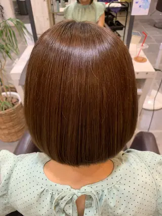 ミディアム 平瀬 胡桃のヘアスタイル