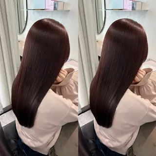 ロング カラー 髪質改善🫧ベージュ 椙山 響のヘアスタイル