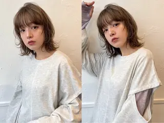 カラー 石井 ひまりのヘアスタイル