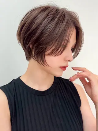 ショート カラー Lond Bloom 天神ショート/ボブのヘアスタイル