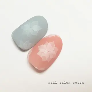 ネイル 🥀ネイルサロン cotonコトン🥀のネイルデザイン
