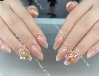 ネイル 神田 ココナッツのネイルデザイン