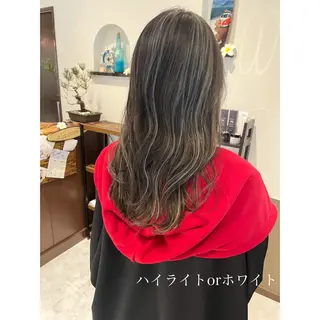 ロング カラー 坂井田 浩樹のヘアスタイル