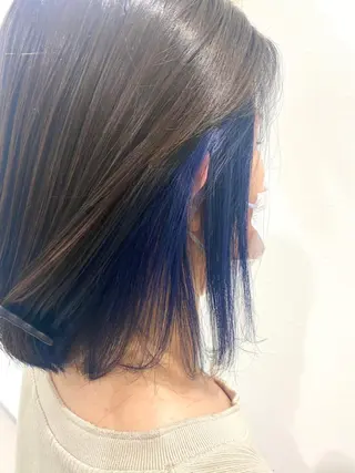 ミディアム カラー 【tejina】 横塚勇也のヘアスタイル