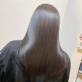 セミロング 髪質改善特化 安東駿介のヘアスタイル