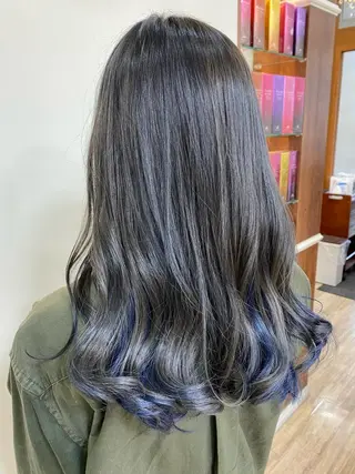 カラー SALOWIN栄 高須大貴のヘアスタイル