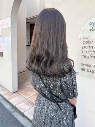 ロング カラー 田中 元規のヘアスタイル