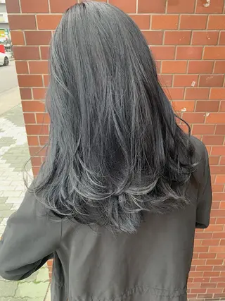 ロング 丹羽大喜 縮毛矯正/美髪矯正のヘアスタイル