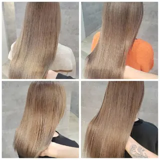 ミディアム カラー ミルクティー特化 🌈島内　琢真🌈のヘアスタイル