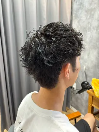 パーマ 松本 恋実のヘアスタイル