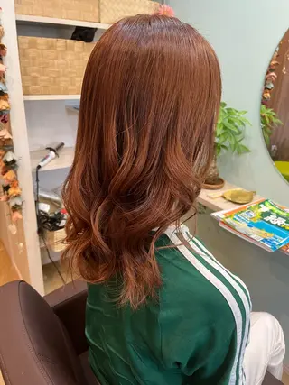 ミディアム カラー ヘアアレンジ like みやびのヘアスタイル
