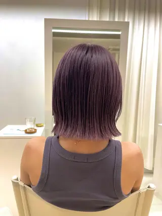 ミディアム カラー 柴田泰秀sotti. 髪質改善/ブリーチのヘアスタイル