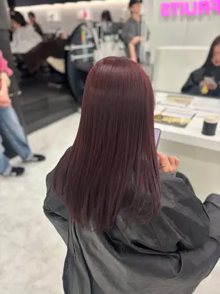 カラー 🎀ツヤ髪✖︎ 暖色🎀RYUKAのヘアスタイル