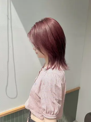 セミロング カラー ヘアアレンジ 【代表】 たき〜のヘアスタイル