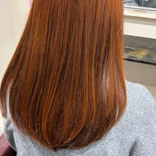 カラー 🌸奈那美🌸 韓国ヘア/透明感のヘアスタイル