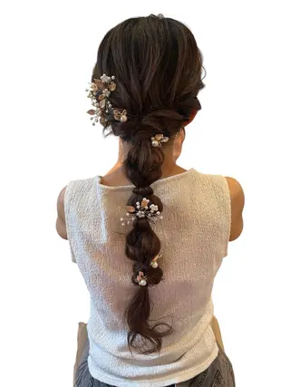 ヘアアレンジ 若井 春実のヘアスタイル