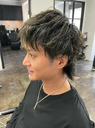 ショート メンズ メンズパーマ メンズ特化ryoのヘアスタイル