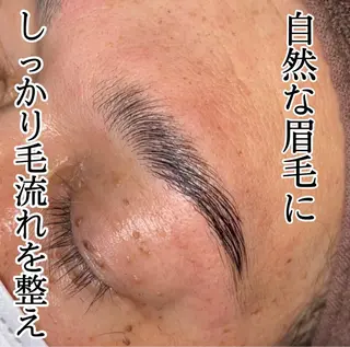 パーマ メンズ アイブロウ Mumu眉毛,ネイル モデル募集中🪄のネイルデザイン
