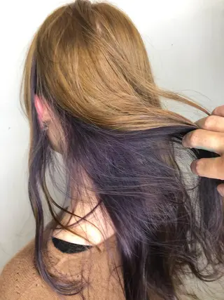ロング カラー 艶髪職人 山本隼正のヘアスタイル