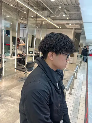 パーマ メンズ fifth PARK所属・fifth PARK HIN★T★のヘアスタイル