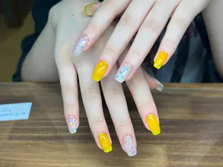 ネイル lucky nail 歌舞伎町のネイルデザイン