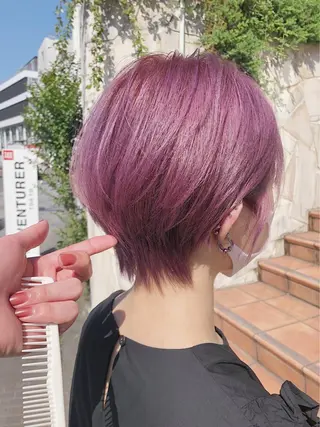 ショート 🌈ショートの達人 HIROMU🌈のヘアスタイル