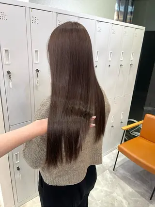 ロング カラー 盛れる顔まわり✨🎀 レイヤー別所好葉のヘアスタイル