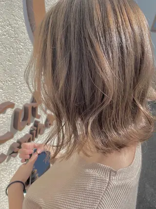 ミディアム 時末侑実 桜井駅のヘアスタイル