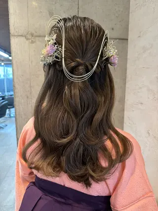 ロング ヘアアレンジ 🎀ヘアセット/艶髪 /はやしほのか🎀のヘアスタイル
