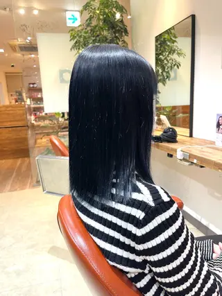 ミディアム カラー 🌻shuka透明感 艶感カラー/新宿🌻のヘアスタイル
