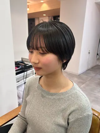 ショート 金山/くびれショート ショートボブAikaのヘアスタイル