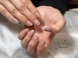 ネイル MoriseNail Jr研修💜イシダのネイルデザイン