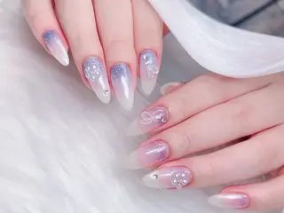 ネイル M🌷nail 長さだし専門店のネイルデザイン