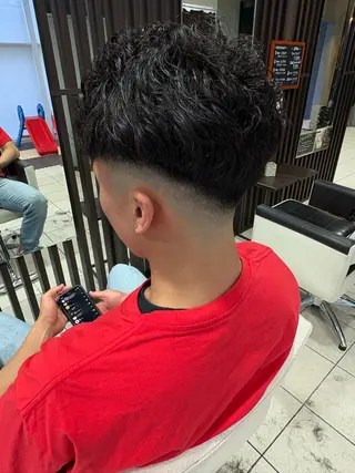 ショート メンズ 塩田 稜真のヘアスタイル