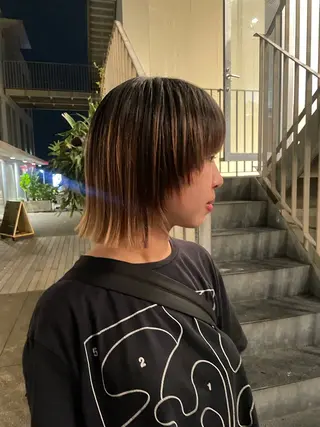 ショート 柿坂 華のヘアスタイル